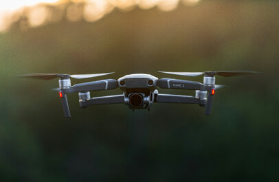 Drone in de lucht