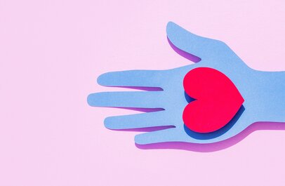 Handje met hartje