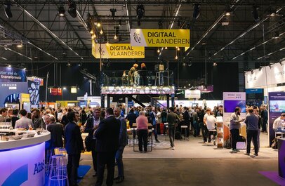 Stands op Trefdag Digitaal Vlaanderen