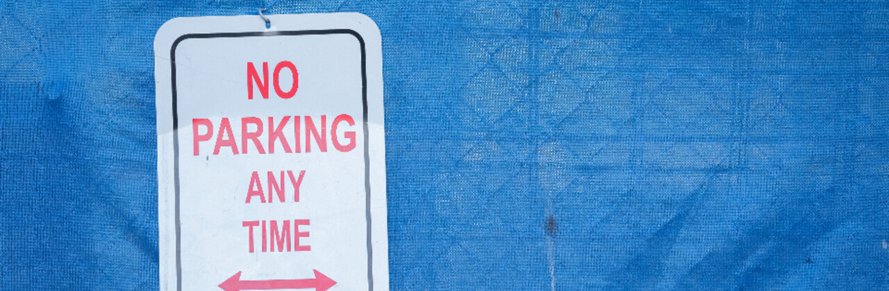 Bordje met "nog parking any time"