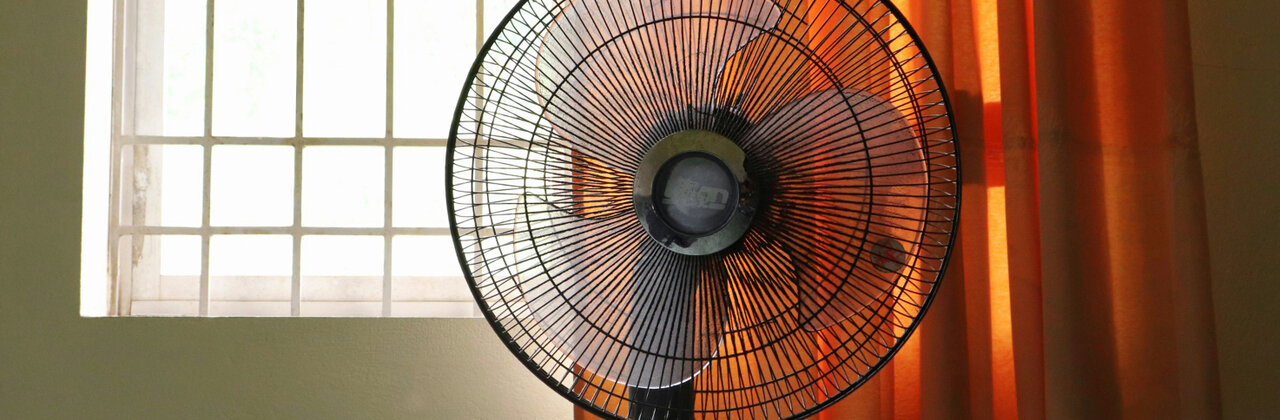 Ventilator voor een raam