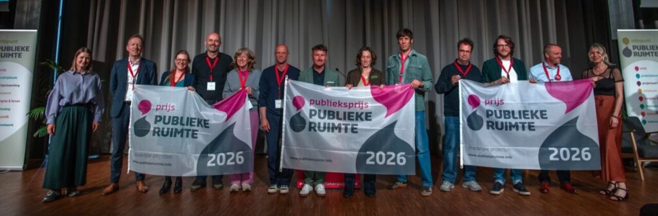 Winnaars prijs publieke ruimte 2026
