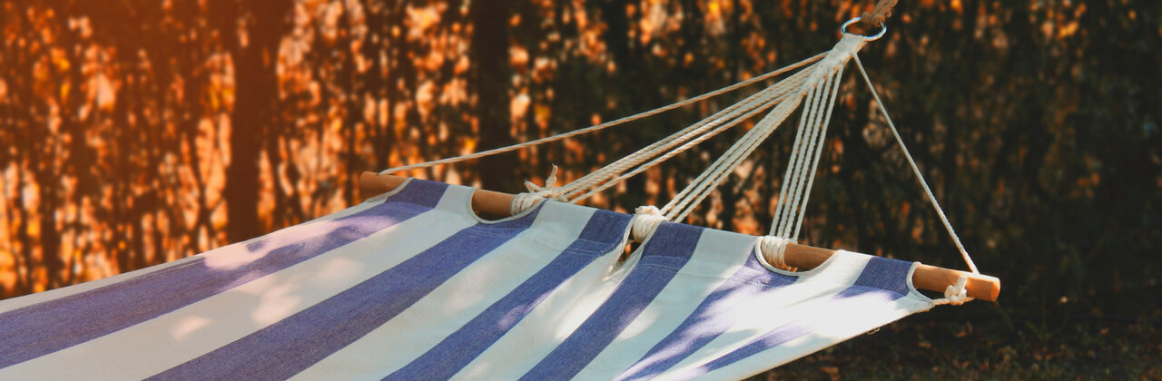 Hangmat in de zon