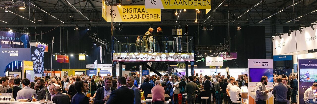 Stands op Trefdag Digitaal Vlaanderen