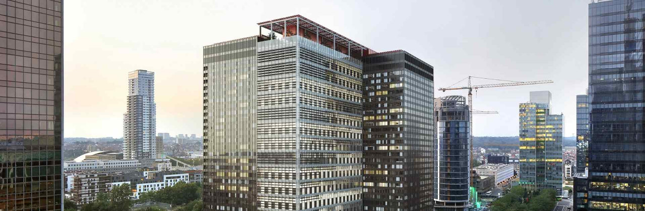 belpaire gebouw in Brussel
