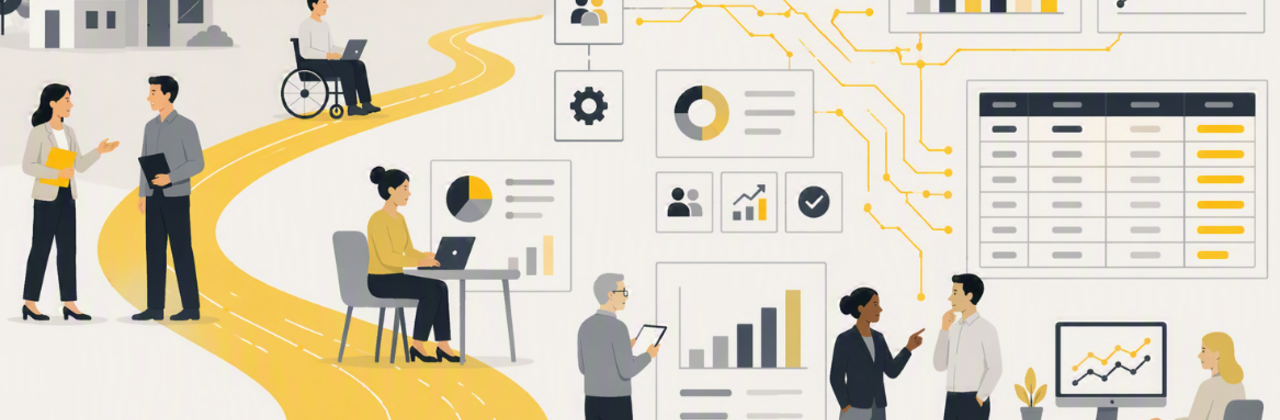 Screenshot van interactief dashboard Regelrecht